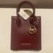 Michael Kors Bags | Brand New , Small, Wine Colour Leather Michael Kors Bag With Tag (298$). | Color: Red | Size: Os