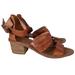 Madewell Shoes | Madewell Leather Tan Warren Sandal Women’s Size 8.5 | Color: Tan | Size: 8.5
