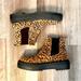 Urban Outfitters Shoes | Leopard Print Platform Chelsea Boots | Color: Black/Brown | Size: 40