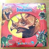 Disney Toys | 5 Puzzles Disney Dinosaurs My First Puzzle Book By Phidal Publishing Inc. New | Color: Green/Red | Size: Na