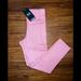 Under Armour Pants & Jumpsuits | *Nwt* Under Armour Womens Pink Meridian Fitted Cropped Leggings Size Xs | Color: Pink | Size: Xs