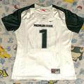 Nike Tops | Nike Y2k Michigan State Spartans Ladies Football Jersey Vintage Msu | Color: Green/White | Size: S