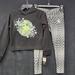 Converse Matching Sets | Converse Hoody & Leggings | Color: Black/Gray | Size: Various