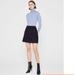 J. Crew Skirts | J Crew Navy Wool Blend Mini Skirt 4 | Color: Blue | Size: 6