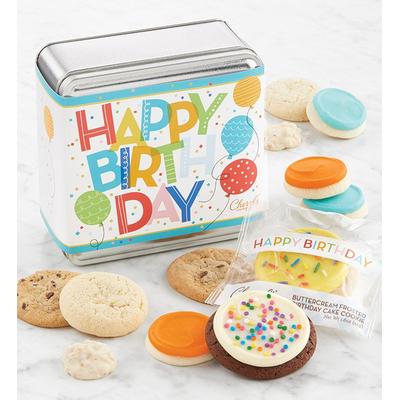 Happy Birthday Mini Treats Gift Tin by Cheryl's Cookies