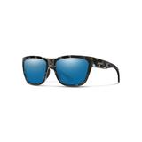Smith Joya Sunglasses Sky Tortoise Frame ChromaPop Glass Polarized Blue Mirror Lens 204315JBW56QG