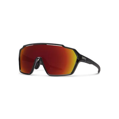 Smith Shift MAG Sunglasses Black Frame ChromaPop Red Mirror Lens 204056SUB99X6