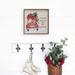 The Holiday Aisle® I'll Be Gnome For The Holidays Truck Whitewash Wood in Brown/White | 16 H x 16 W x 1.5 D in | Wayfair