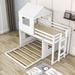 Cybil Twin Over Full L-Shaped Bunk Beds by Harper Orchard in White | 82 H x 78 W x 80 D in | Wayfair F61ED417ED99444D8C142B3D90531F53