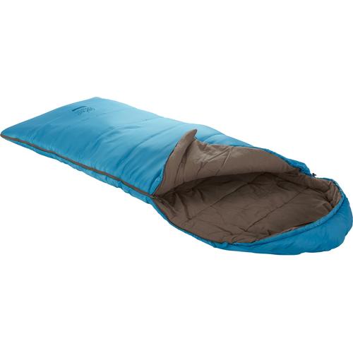 "Deckenschlafsack GRAND CANYON ""UTAH 150 KIDS"" Schlafsäcke Gr. B/L: 65 cm x 170 cm, umlaufender Reißverschluss, blau (caneel bay) Deckenschlafsäcke"