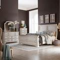 Queen Sleigh Bed, Dresser & Mirror, Chest - Liberty Furniture 455W-BR-QSLDMC