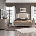 Queen Uph Bed, Dresser & Mirror, Night Stand - Liberty Furniture 849-BR-QUBDMN