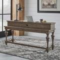 Traditional Console Bar Table In Dusty Taupe Finish - Liberty Furniture 615-OT7637