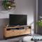 TV Möbel aus Wildeiche Massivholz & Metall modernem Design