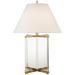 Visual Comfort Signature Collection J. Randall Powers Cameron 28 Inch Table Lamp - SP 3005CG/GI-L