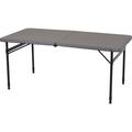 Table pliante Redcliff - 122 x 61 cm - Gris