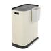 happimess Beni Stainless Steel 16 Gallon Step On Trash Can in White | 26.85 H x 22.64 W x 14.69 D in | Wayfair HPM1014C