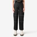 Dickies Women's Relaxed Fit Double Knee Pants - Black Size 10 (FPR12)