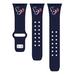 Navy Houston Texans Logo Silicone Apple Watch Band