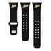 Black Purdue Boilermakers Logo Silicone Apple Watch Band