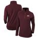 Women's Columbia Maroon Mississippi State Bulldogs Outward Nine Quarter-Zip Pullover Top