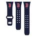 Navy Boston Red Sox Logo Silicone Apple Watch Band