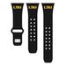 Black LSU Tigers Logo Silicone Apple Watch Band