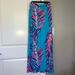 Lilly Pulitzer Dresses | Lilly Pulitzer Tube Maxi Dress | Color: Blue/Pink | Size: Xs