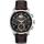 Bulova Dress Black Chronograph Dial Leather Strap Men's Watch 96B311 96B311