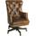 Bradley Executive Swivel Tilt Chair In Medium Brown