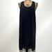 Athleta Dresses | Athleta || Black Sleeveless Racerback Dress. Sz. L | Color: Black | Size: L