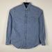 J. Crew Shirts | J Crew Flex Mens Button Shirt Blue Chambray Long Sleeve Pocket Small H5014 | Color: Blue | Size: S