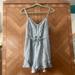 American Eagle Outfitters Other | American Eagle Outfitters Grey And White Striped Romper | Color: White | Size: Medium