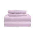 Pashmina 3pc Flat sheet set 100% Egyptian Cotton Bed sheet + 2 Pc Pillowcase 800 Thread Count Soft & Breathable Bed Sheet Set,Pink-UK Super King Size