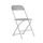 Flash Furniture HERCULES Series Premium Plastic Folding Chair, Gray