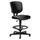 HON&reg; Volt Bonded Leather Task Stool, Extended Height And Foot Ring, Black