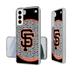 San Francisco Giants Circle Design Galaxy Clear Phone Case