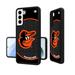 Baltimore Orioles Circle Design Personalized Galaxy Bump Case