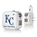 Kansas City Royals Personalized 2-In-1 USB Charger