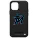 OtterBox Black Miami Marlins Primary Logo Symmetry Case