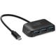 Speedlink SNAPPY EVO 4 Port USB Hub – passiver USB-C 3.1 Gen 1 Hub mit 3x USB-A und 1x USB-C für eine schnelle Datenübertragung mit bis zu 5 Gbit/s, Anschluss über USB-C, schwarz