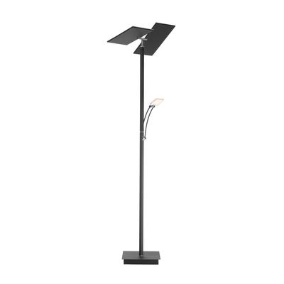 PAUL NEUHAUS Stehlampe "ARTUR", grau (anthrazit), B:43cm, Lampen, LED, CCT - tunable white, dimmbar über Tastdimmer, getrennt schaltbar, LED Deckenfluter Image