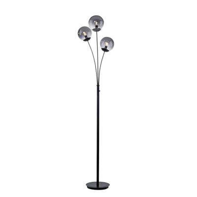 JUST LIGHT Stehlampe "BIG WIDOW", schwarz, B:30cm, Lampen, ExklusiveE14, Schalter, Kippschalter Image