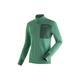 Funktionsshirt MAIER SPORTS "Skutvik M" Gr. 56, grün (schilfgrün) Herren Shirts Sport Midlayer-Jacke für Herren, ideal Ski-Touren