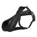 Harnais Trixie Premium noir pour chien - taille S : tour de poitrail 35-65 cm