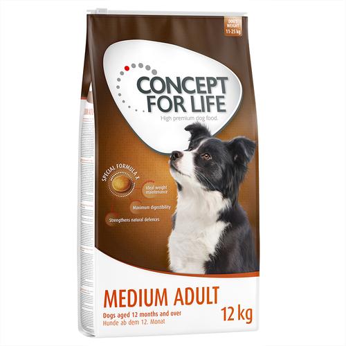 12kg Medium Adult Concept for Life pour chien
