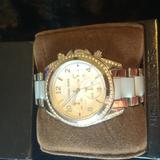Michael Kors Accessories | Michael Kors Blair Chronograph Quartz Silver Dial Ladies Watch | Color: Silver | Size: Os