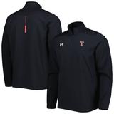 Men's Under Armour Black Texas Tech Red Raiders Motivate 2.0 Quarter-Zip Performance Jacket