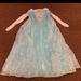 Disney Costumes | Euc Disney Store Girls 9/10 Halloween Costume Dress Gown Princess Elsa Anna | Color: Blue/Silver | Size: Osg