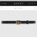 Gucci Accessories | Authentic Gucci Gg Buckle Belt | Color: Black/Tan | Size: 80